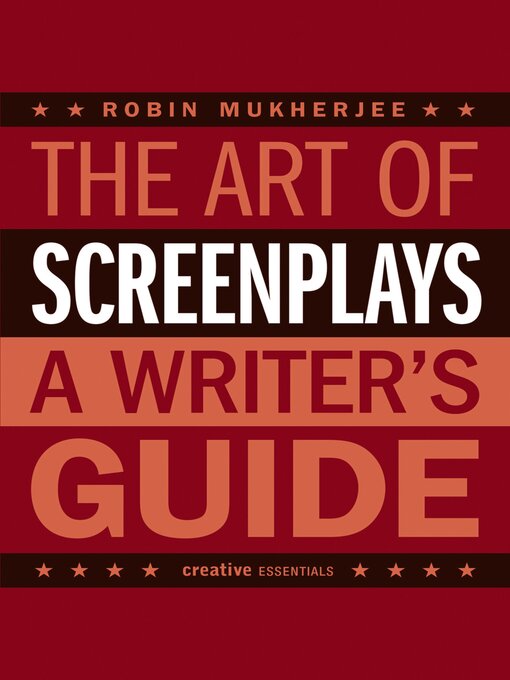 Cover image for The Art of Screenplays--A Writer's Guide